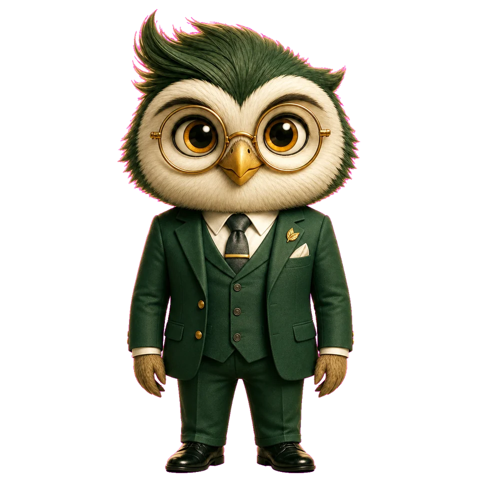 Jainsons mascot ready to guide the visitor